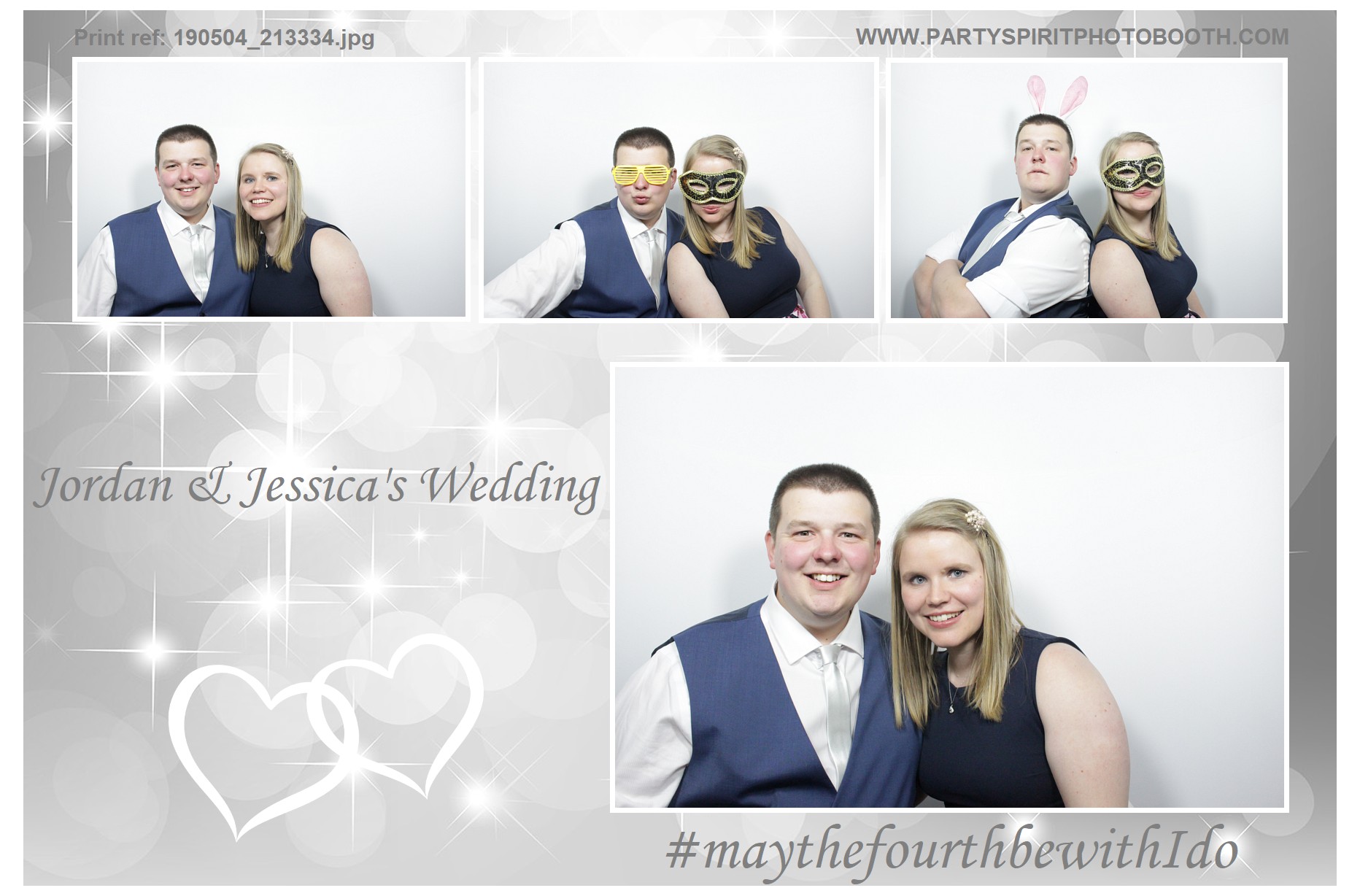 Jordan and Jessica's Wedding | View more photos from the event at gallery.partyspiritphotobooth.com/u/PartySpiritPhotoBooth/Jordan-and-Jessicas-Wedding